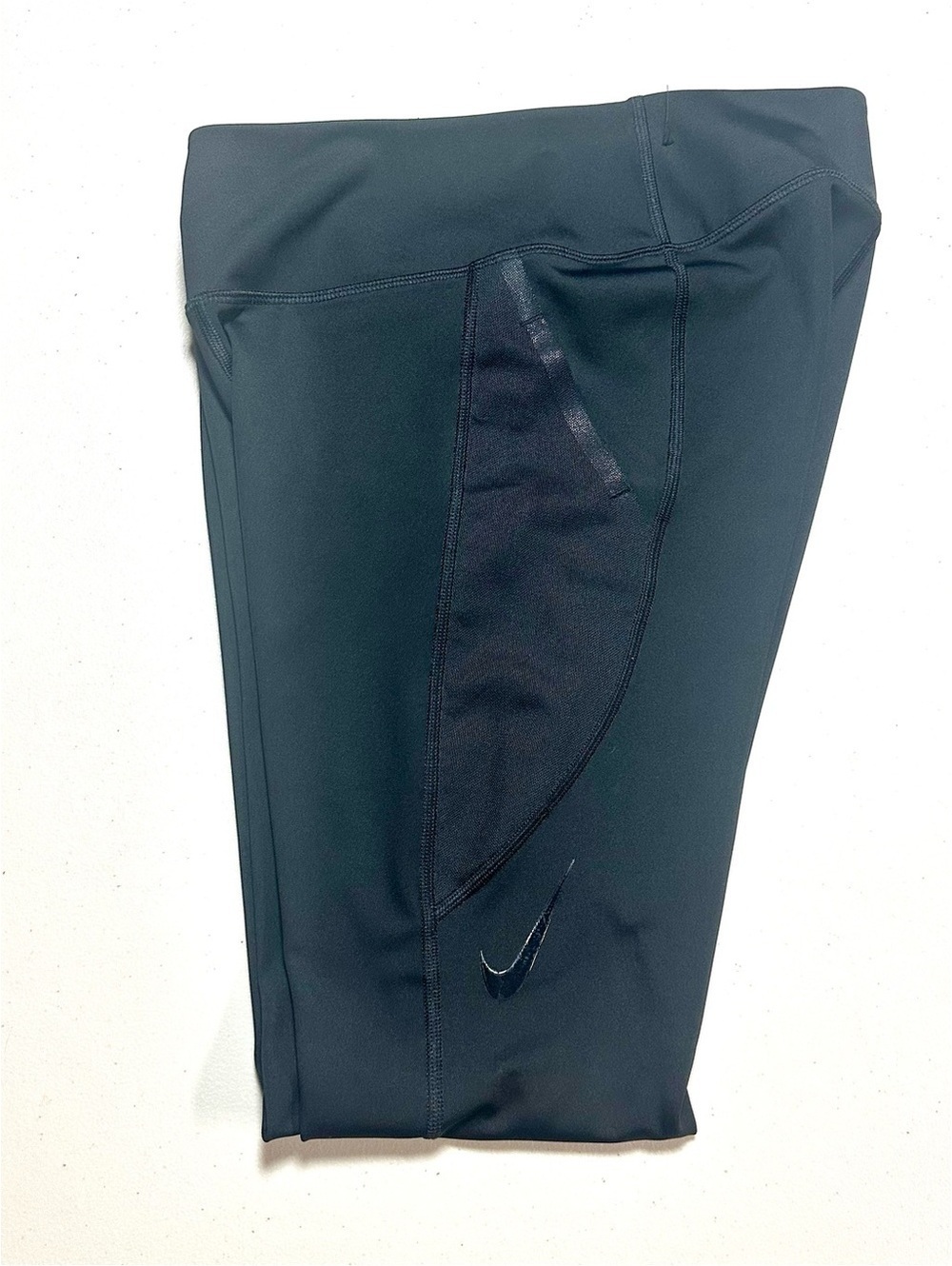 Nike Dri-FIT Women’s Black Leggings Size M Mesh Panel Athletic Workout Pants - Picture 6 of 9